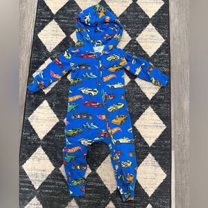 Posh peanut hot wheels romper New without tags
